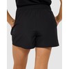 FILA Women's Amy Woven Shorts, Black, Medium