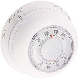 Honeywell T87N1000/U Thermostat, Round, Mercury Free, Manual