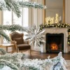12 Pzas Adornos Cristal Para Árbol De Navidad