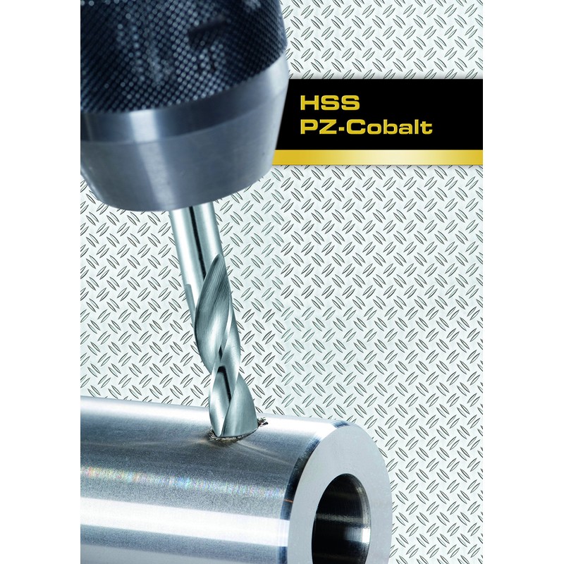 Alpen 92100650100 HSS-ECO Cobalt Stub Drills, Grey, 6.5 mm