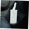TOVINANNA 3pcs Portable Car Tissues Decorative Cylinder Tissue Box for