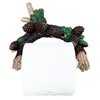 Pinecone/Pine Branch Wall Mounted Toilet Paper Holder - Rustic Bathroom