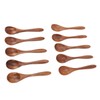 Wooden Spoons Handmade Wood Serving Spoons Comfortable Grip Coffee Spoons