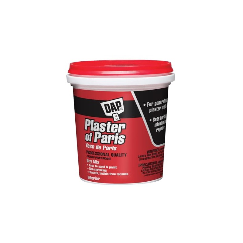Dap 10308 4-Pound Interior Plaster of Paris , White