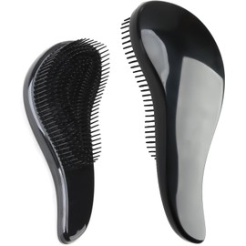 Entwirrbürste für Lockiges, Glattes, Trockenes & Nasses Haar - Veganer Detangler Haarbürste für Dickes & Feines Haar - Ideal für Kinder, Frauen & Kleinkinder - Langlebige Haarbürste von Lily England