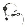 Telephone Headset Single Ear Professional Noise Canceling Adjustable Wired Phone