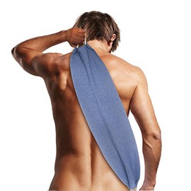 EvridWear Exfoliante de espalda con asas, dos lados para duchas corporales, limpieza profunda, masajes para la piel, estimulacion de la circulacion sanguinea, para hombres y mujeres, talla unica, 1Pack Back Scrubber