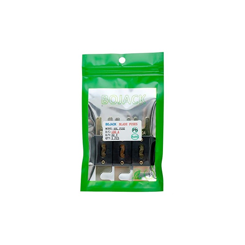 BOJACK 150 Amp 32 VDC ANL Blade Fuse for car
