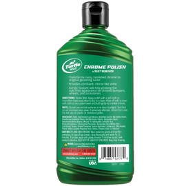 Turtle Wax Renew Restore Chrome Polish and Rust Remover, 10 oz