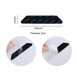 Rug Grippers, 24 Pack Carpet Sticky Pads for Curling Corners and Sides, Keeps Area Rugs in Place, Reusable Dual-Sided Pad Grips Floor Under Area Rugs, Holds Carpets Down on Hardwood Floors