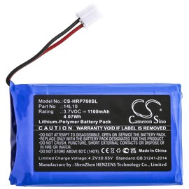 Harovi Battery for H*airmax Prima 7,Prima 9,PR7-V01,fits P/N:14L10 (1100mAh/4.07Wh)