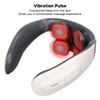 Electric Heated Pulse Neck Massager 4 Heads Intelligent Remote Control