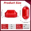 Tuanse 6 Pack Ac110v 120v Strobe Siren Industrial Alarm Warning