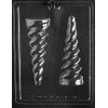 Grandmama's Goodies A155 Large Unicorn Horn Chocolate Candy Soap Mold