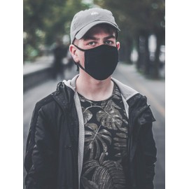 Love My Fashions® Plain Cotton Reusable Comfy and Lightweight Unisex Face Mask