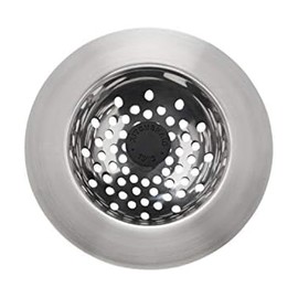 KitchenAid Stainless Steel Sink Strainer, Black