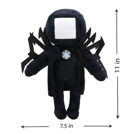 Skibidi Toilet Plush, 11" Titan Speakerman PlushiesToys for Fans and Friends Beautifully Plush Doll Collectible Gifts