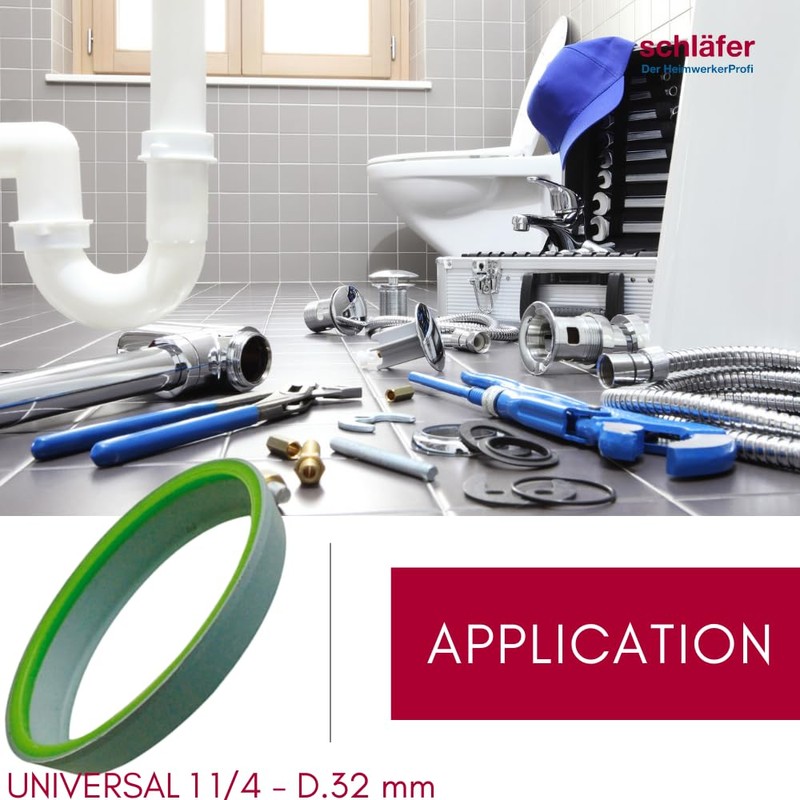 Schläfer | 189510 - Siphon Seals for Kitchen Sink, Sink,
