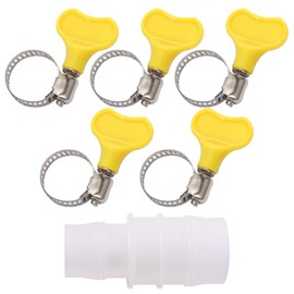 LUTQ Universal Dishwasher Drain Hose Adapter with Extension and Hose Clamps - Garbage Disposal Hose Connection Kit for Washer, Dishwasher and more