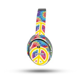 MightySkins Skin Compatible with Bose QuietComfort 35 II Headphones - Peaceful Explosion | Protective, Durable, and Unique Vinyl Decal wrap Cover | Easy to Apply