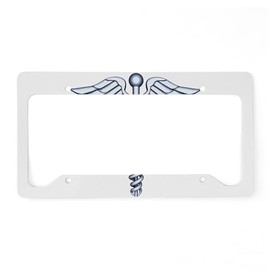 CafePress Medical Symbol License Plate Holder Aluminum License Plate Frame, License Tag Holder