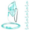 ANSNF 5 Pack Oxygen Face Mask Adult with 6.6' Tube