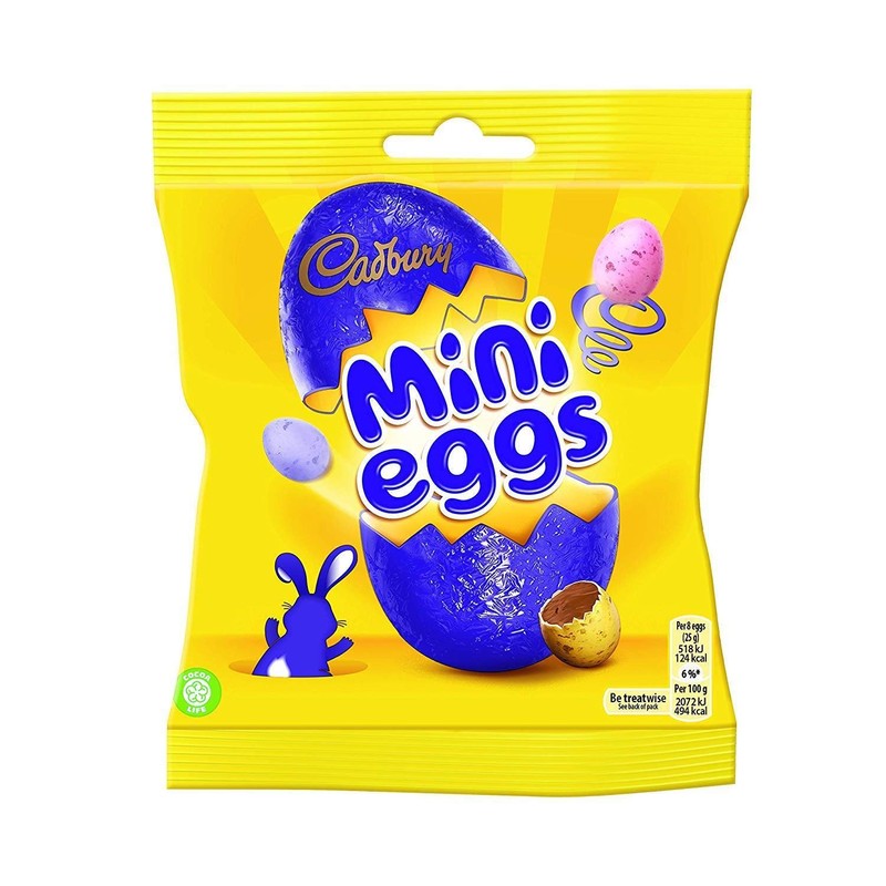 Cadbury Mini Eggs Bag 74g (Pack of 12)