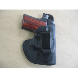 Azula in The Waistband IWB Concealed Carry Holster for S&W Smith & Wesson Bodyguard 2.0 .380 Pistol No Optic Black Right Hand