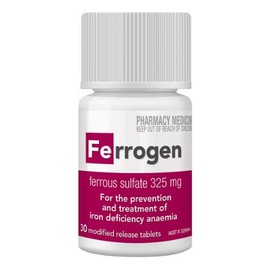 Ferrogen Iron 325mg 30 Tablets