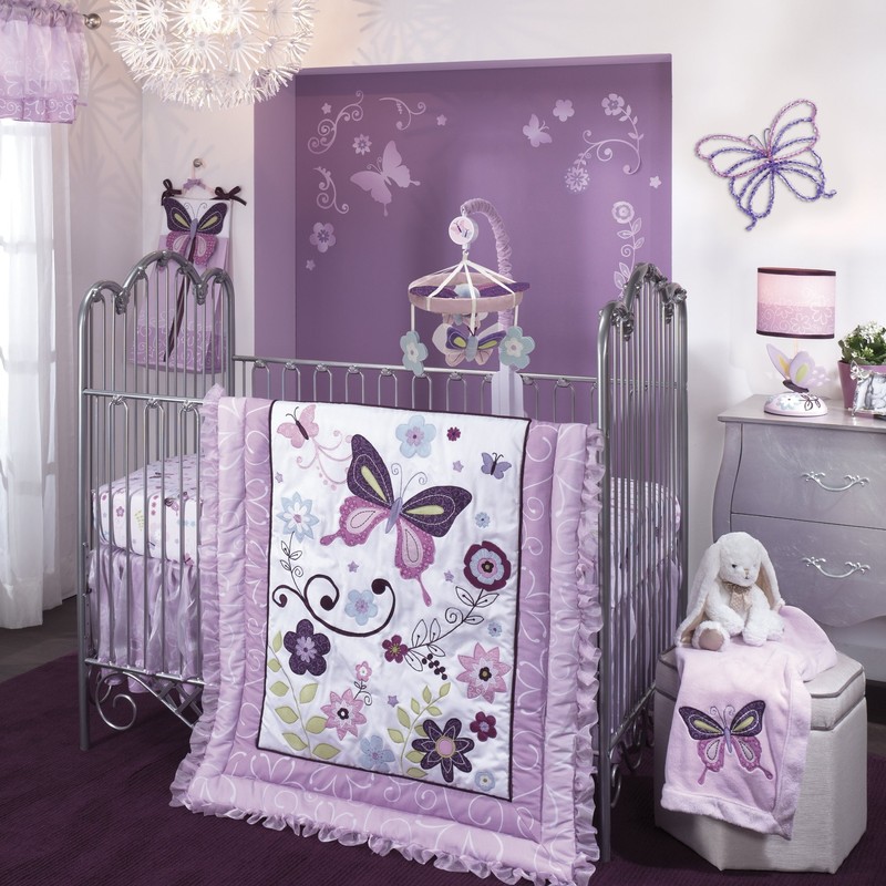 Lambs & Ivy Apliques de pared, Butterfly Lane