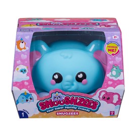 Smooshzees Snugzees, Luna, Blue Elephant, Collectable Characters, Supersoft, Cuddly and Squishy!