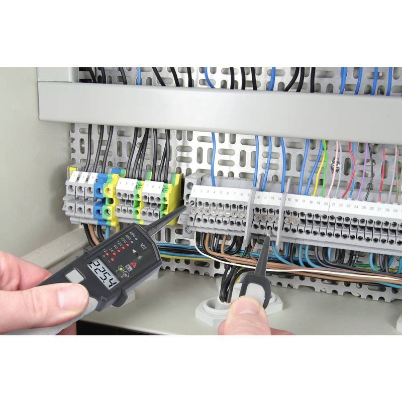 VOLTCRAFT VC-55 LCD Two-Pole Voltage Tester CAT III 1000 V,