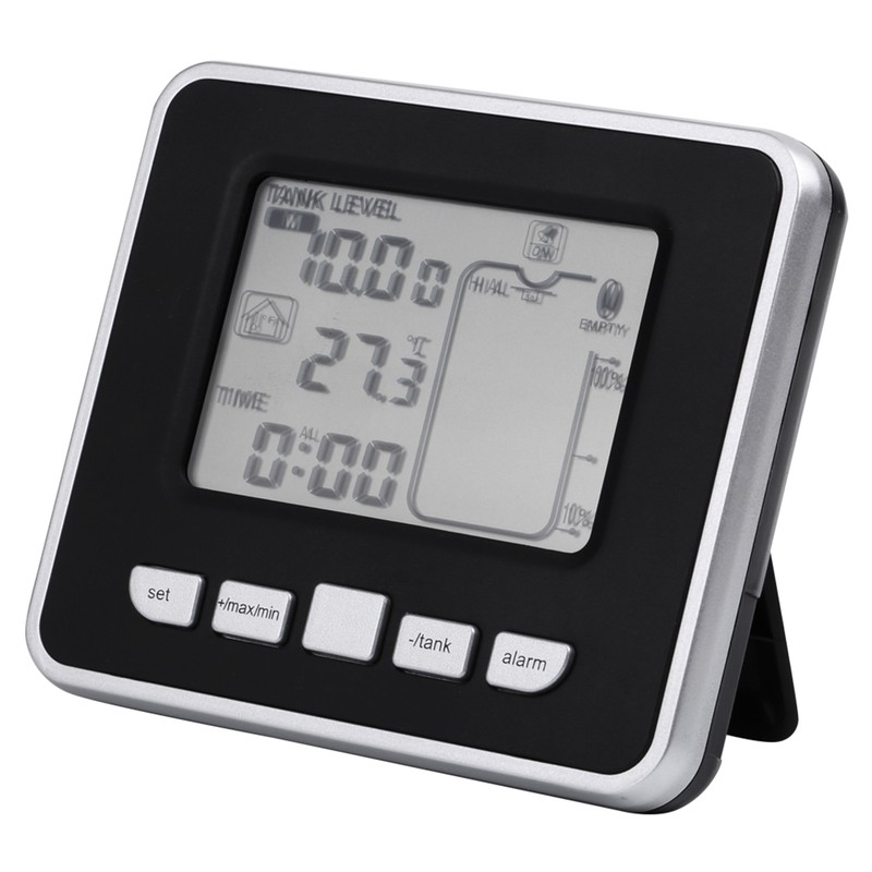 Ultrasonic Water Tank Liquid Depth Level Meter Sensor with Temperature