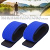 100Pcs Fishing Rod Tie Strap Pole Fixing Band Rod Elastic