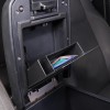 car-attention Armrest Hidden Compartment Privacy Storage Box Black For Toyota