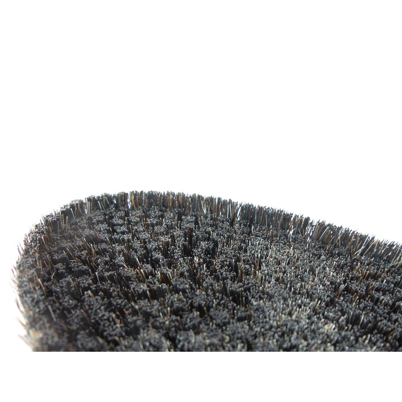Military Horse Grooming Brush with Horse Hair Long Bristle in
