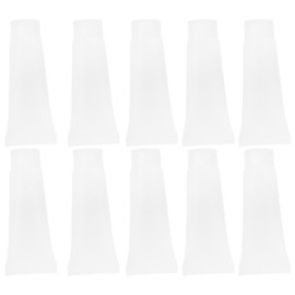 POPETPOP 10pcs Empty Tube with Lids Travel Cream Container Mini Hand Cream Pack Travel Bottle