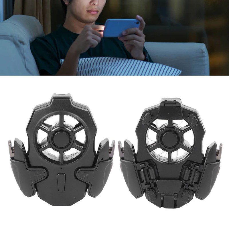 Phone Cooling Fan Portable Universal ABS and Metal Rapid Cooling