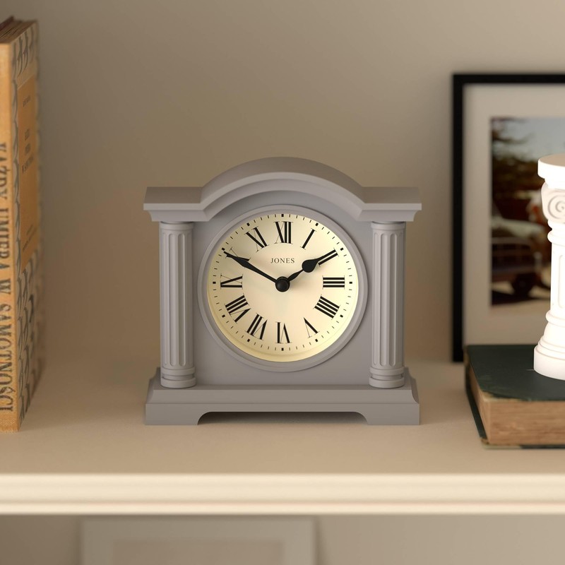 Jones Clocks® Kensington mantel clock | Classic arch top clock