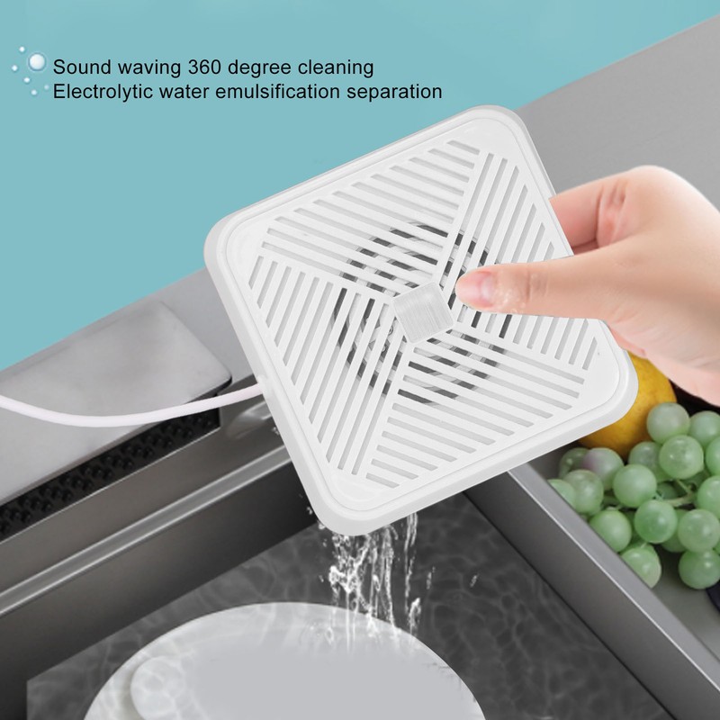 Mini Dishwasher Sound Vibration Electrolytic Water Purification IP67 Waterproof Portable