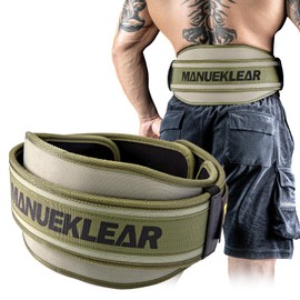 Weight Lifting Belt, Lifting Belts for Women Men,MANUEKLEAR Weightlifting Belt Quick Locking Back Support for Bodybuilding, Fitness, Powerlifting, Cross Training, Squats, Workout, Exercise