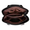 Dreubea Women's Leather Handbag Tote Shoulder Bag Crossbody Purse (Rose)
