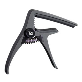 TGI Acoustic Guitar Capo Black. Easy to hold and fit. Change Key easily.