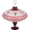 Brummkreisel, Lifestyle Malve: Ø= 18,5 cm, H= 21 cm, Holz,