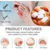 Mcvcoyh 12pcs Small Toe Protector Toe Sleeves New Material Toe
