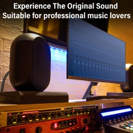 J&D Audiophiles RCA Cable, 24 AWG 2RCA Male to 2RCA Male Stereo Interconnect Audio Cable, Gold-Plated Subwoofer Cable for Home Theater, HDTV, Amplifiers, Hi-Fi Systems, Speakers, 0.9 Meter