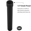 HOMYEP Shower Arm Extender 4 Inch Rainfall Shower Head Extension