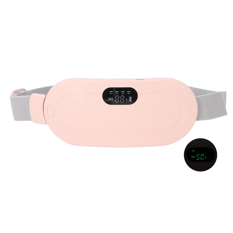 Waist Heating Belt Hot Compress Portable Lower Back Waist Vibrating
