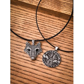 HAQUIL Waterproof Braided Leather Cord Chain Necklace for Pendant, Jewelry Gift for Men and Women 20inch 2mm