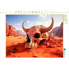 CALVENDO Puzzle The Desert Skull | Size